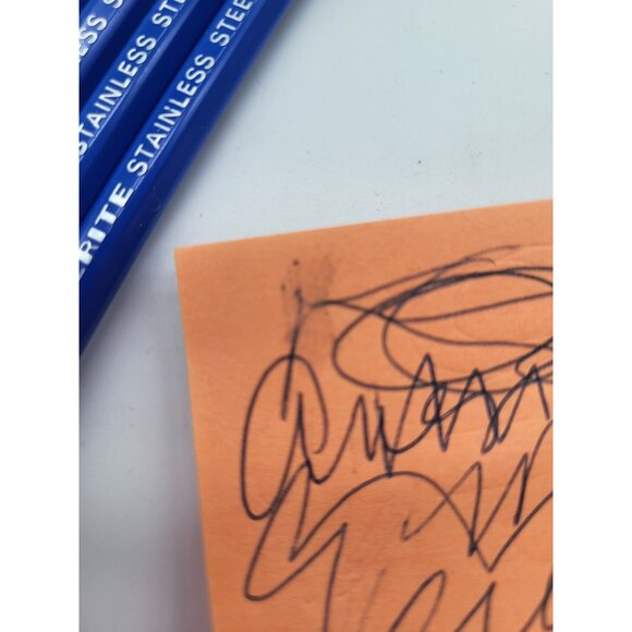 ALL-RITE Stainless Steel Medium Point S54E Ball Pens VTG Lot of 6 Collectible - Picture 6 of 8